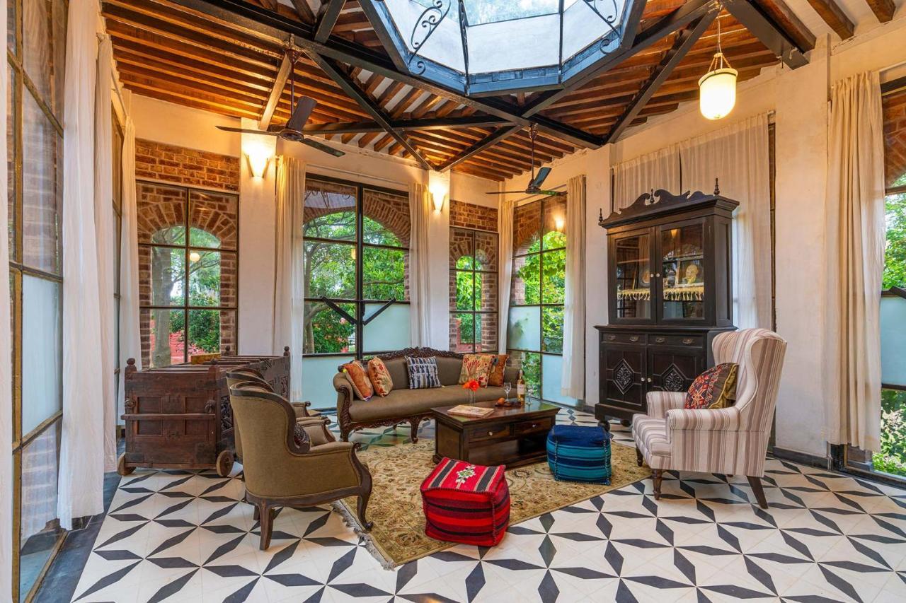 Stayvista'S Peepal Haveli - Rustic Kothi With Terrace, Breathtaking View & Bonfire Narainpur  Экстерьер фото